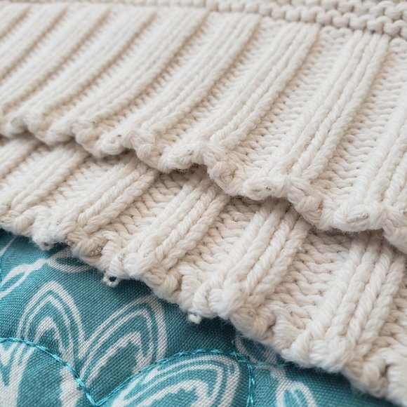 Vintage Cream V-Neck Sweater - Picture 13 of 15